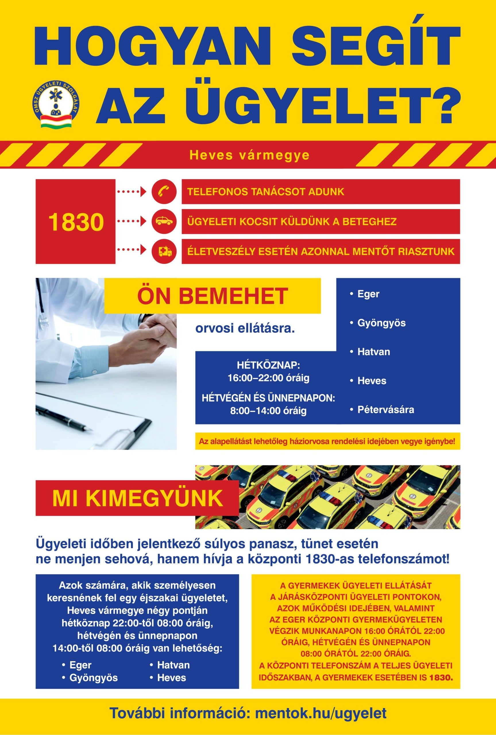 OMSZ tájékoztató